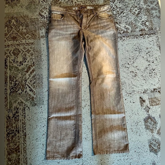 Men’s INC Amsterdam regular fit 34/32 blue jeans - Picture 2 of 8